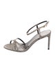 Celine Glitter Glitter Accents Slingback Sandals
