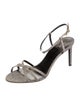 Celine Glitter Glitter Accents Slingback Sandals