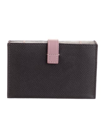 Celine Accordion Card Case Leather Card Holder
