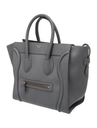 Celine Leather Luggage Mini