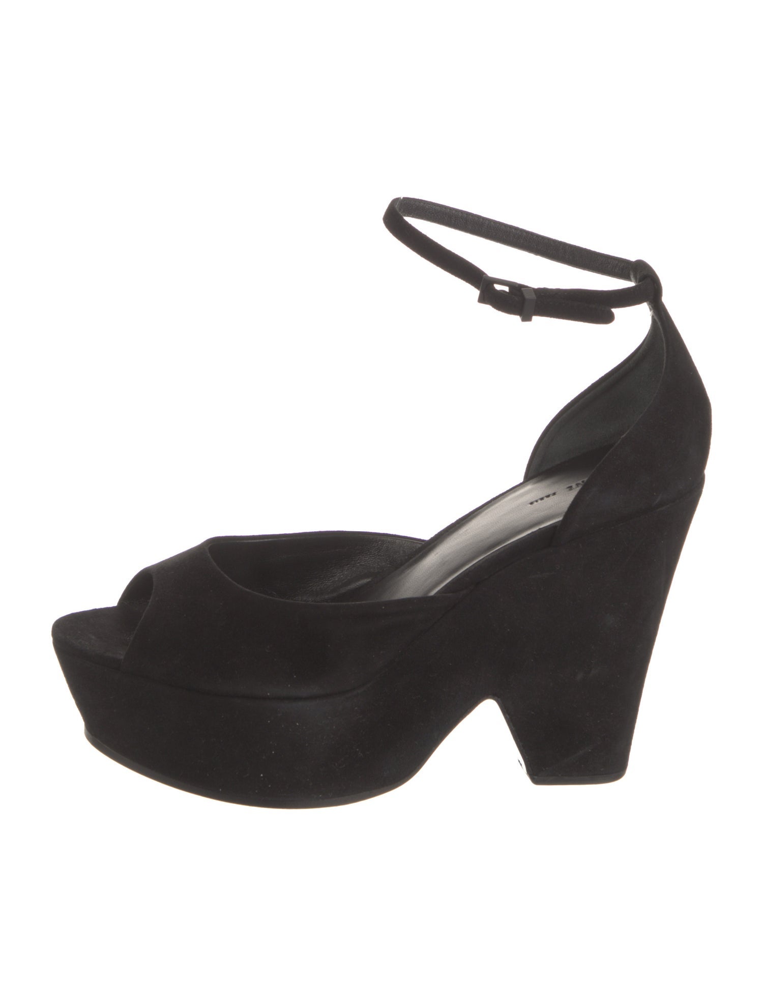 Celine Suede D'Orsay Pumps