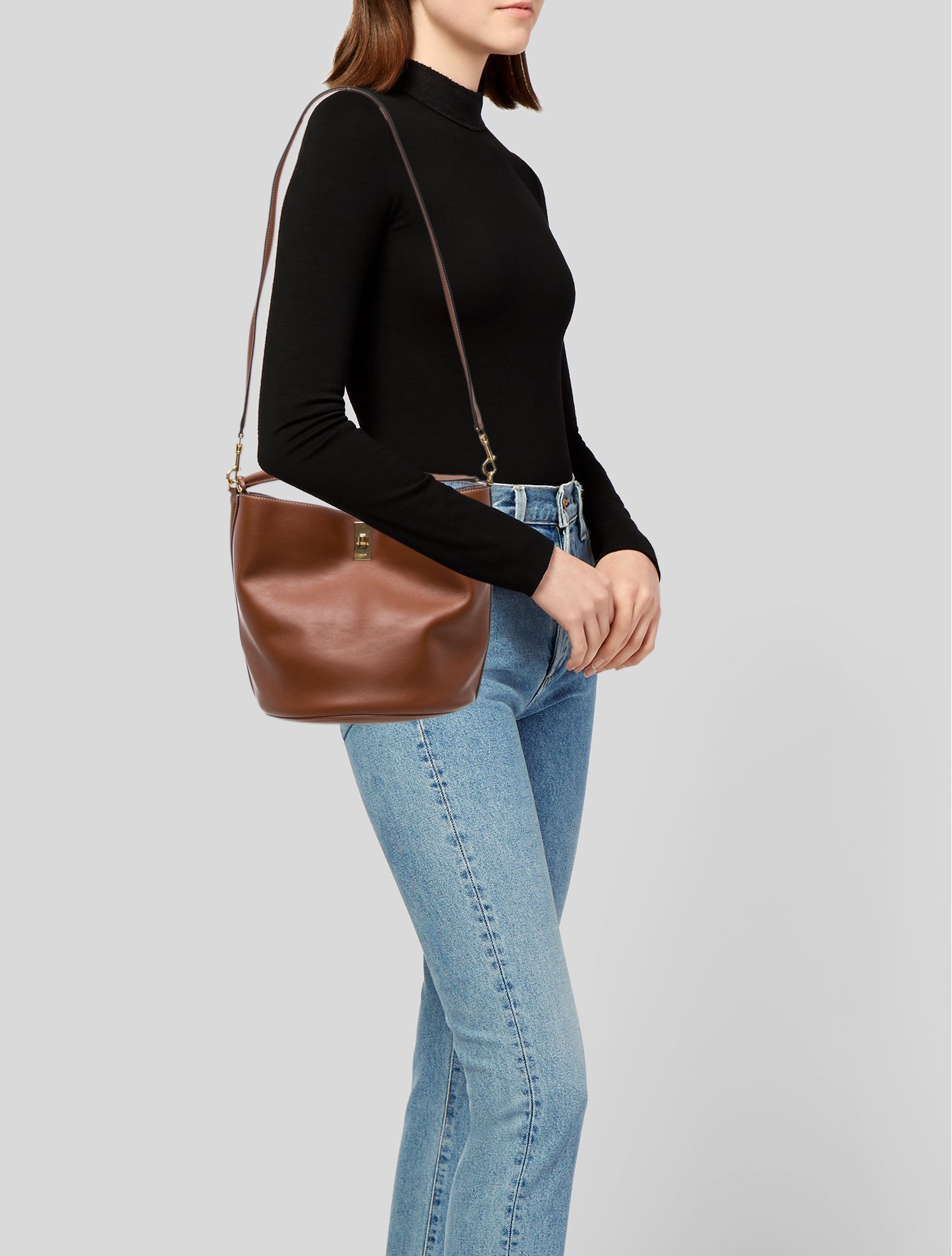 Celine Leather 16 Bag