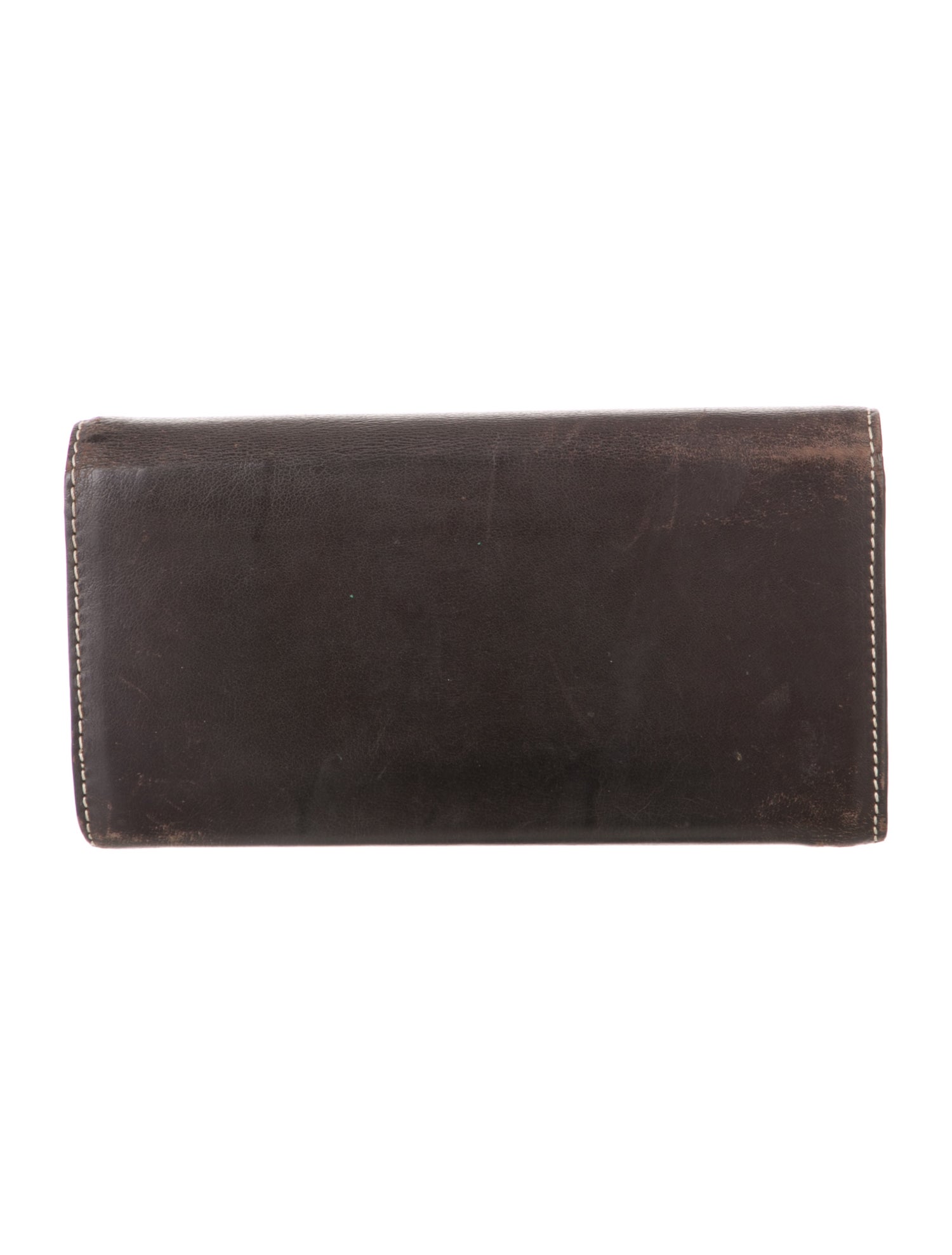 Celine Late 1990's - Early 2000's Triomphe Wallet