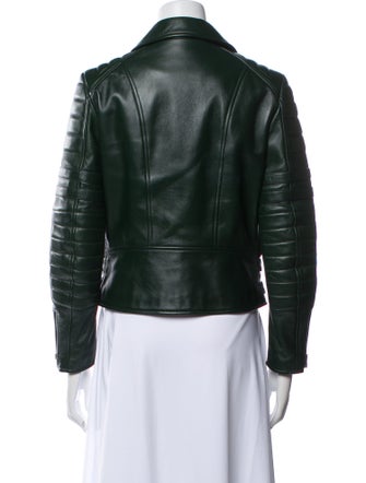 Celine Lamb Leather Biker Jacket
