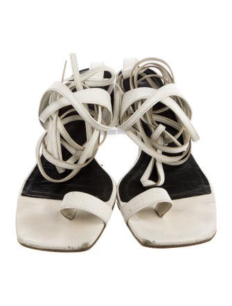 Celine Leather Sandals