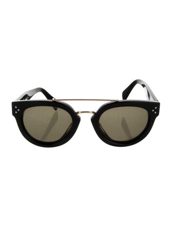 Celine Aviator Mirrored Sunglasses