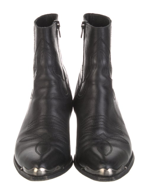 Celine Leather Chelsea Boots