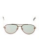 Celine Aviator Mirrored Sunglasses
