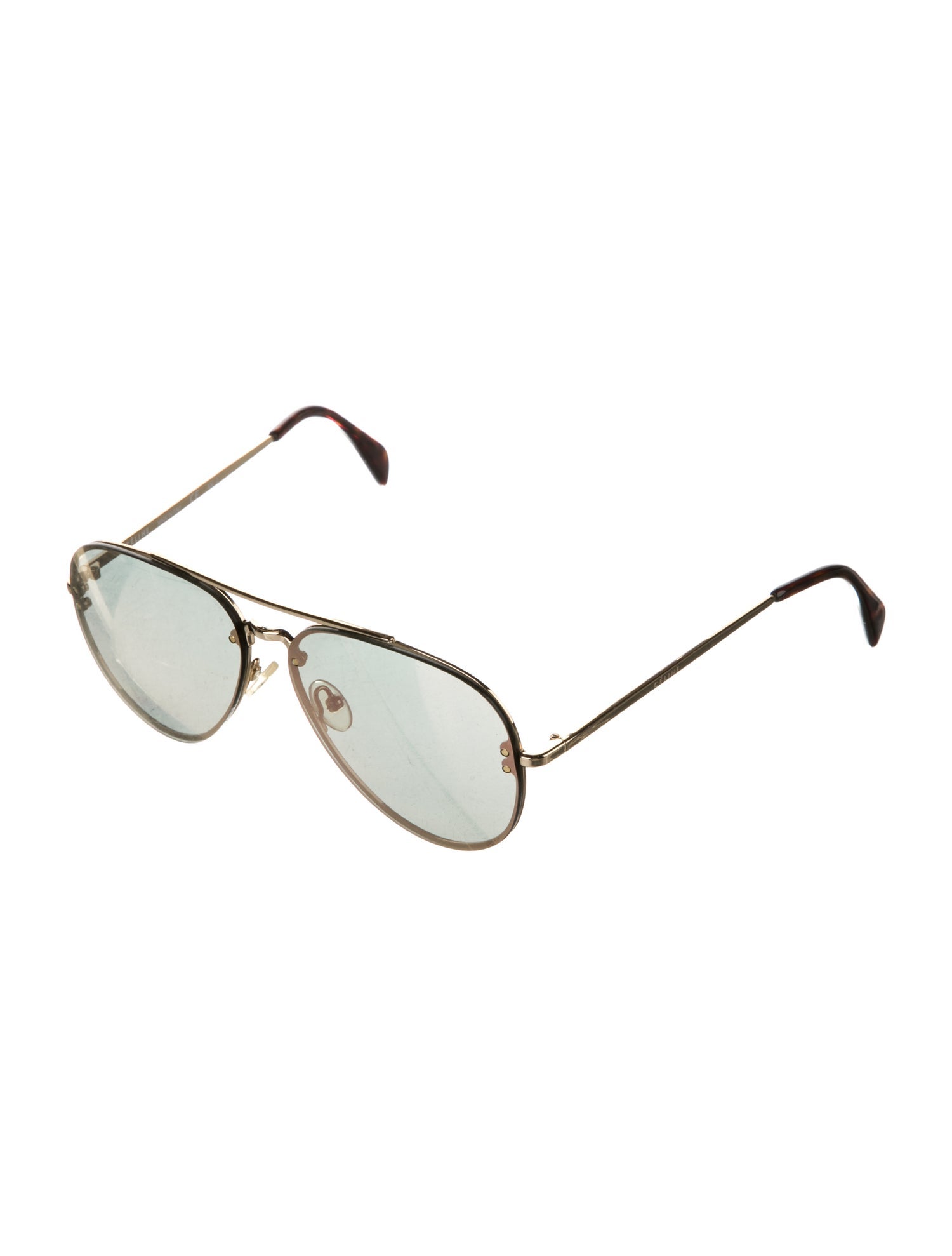 Celine Aviator Mirrored Sunglasses