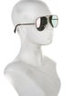 Celine Aviator Mirrored Sunglasses