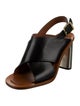 Celine Leather Slingback Sandals