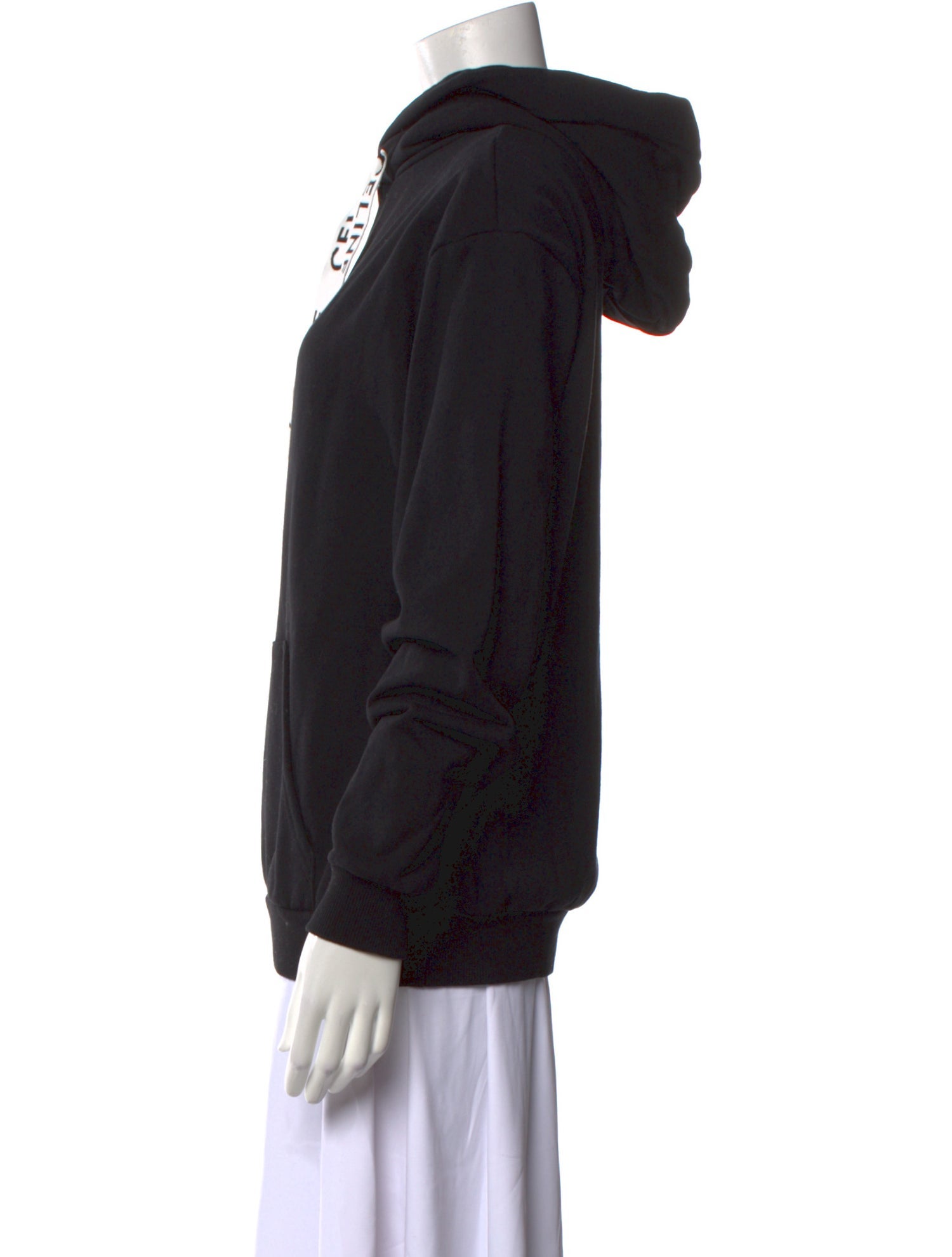 Celine 2021 Loose Pullover Hooded Sweatshirt