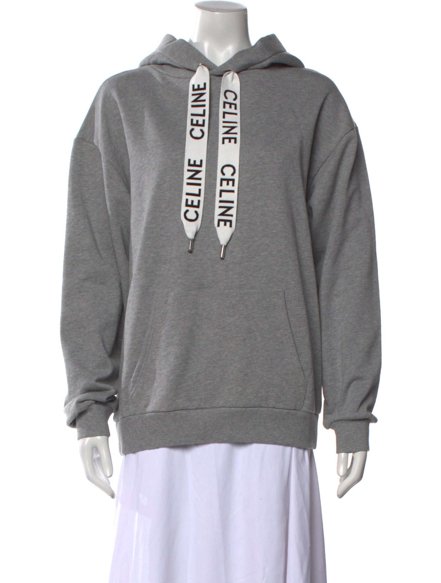 Celine 2021 Loose Pullover Hooded Sweatshirt w/ Tags