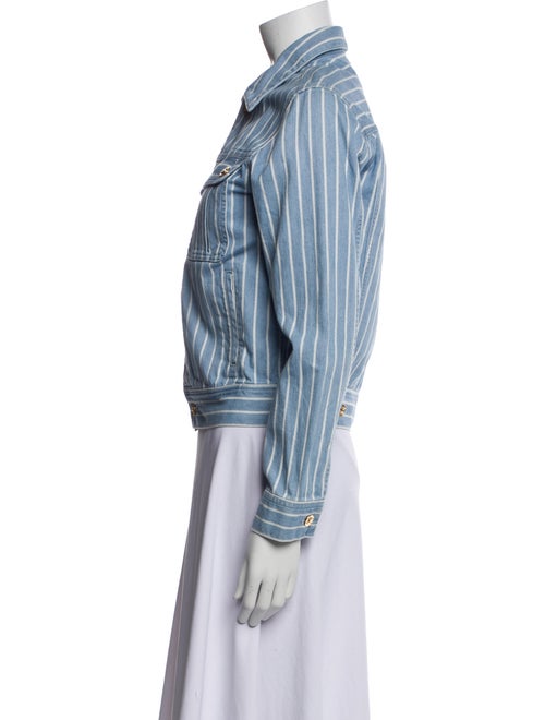 Celine Striped Denim Jacket