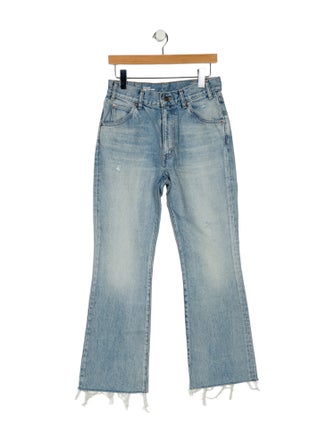 Celine High-Rise Wide Leg Jeans