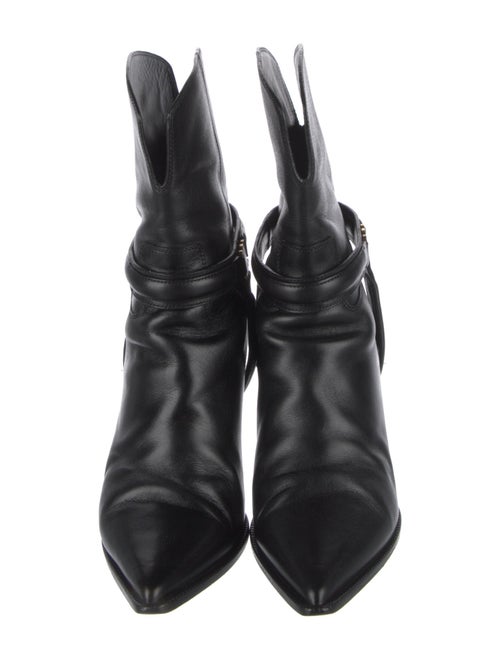 Celine Leather Western Boots