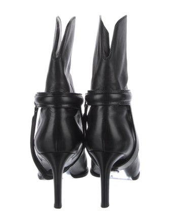 Celine Leather Western Boots