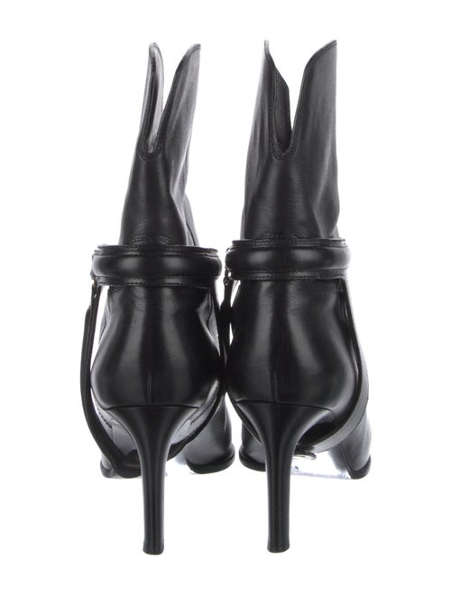 Celine Leather Western Boots