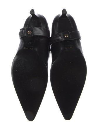 Celine Leather Western Boots