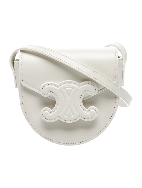 Celine Leather Besace Triomphe Mini 2022