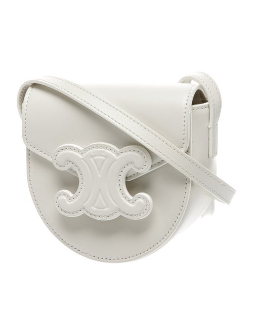 Celine Leather Besace Triomphe Mini 2022