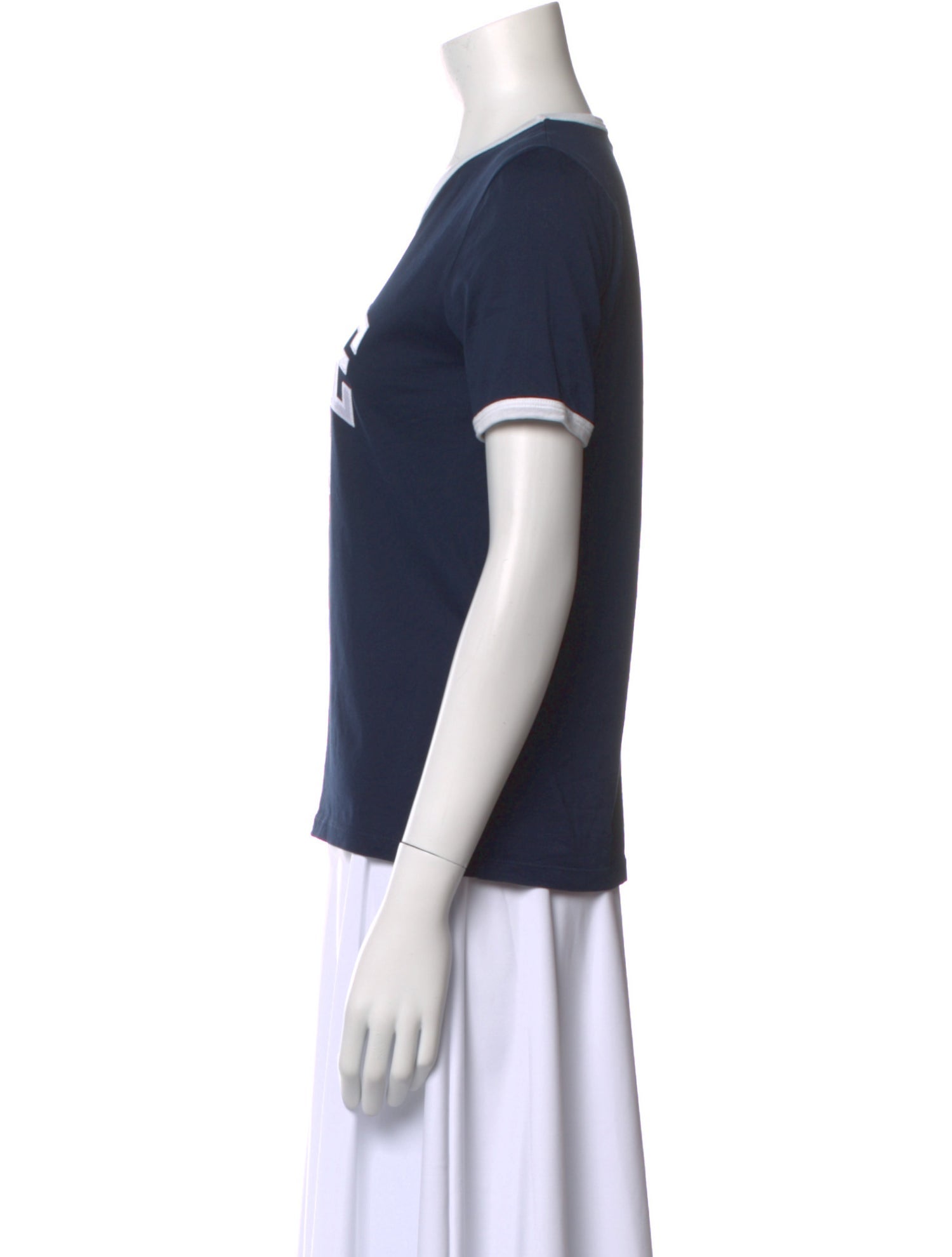 Celine Graphic Print Crew Neck T-Shirt