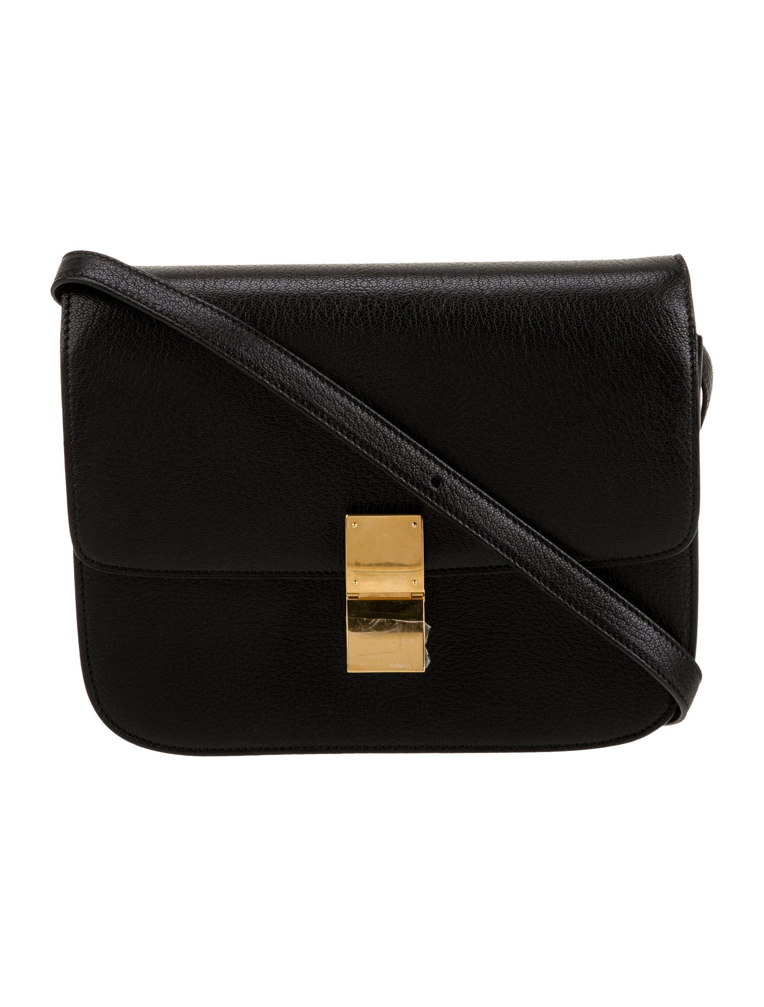 Celine Leather Shoulder Bag