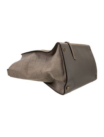 Celine Leather Luggage Phantom Large