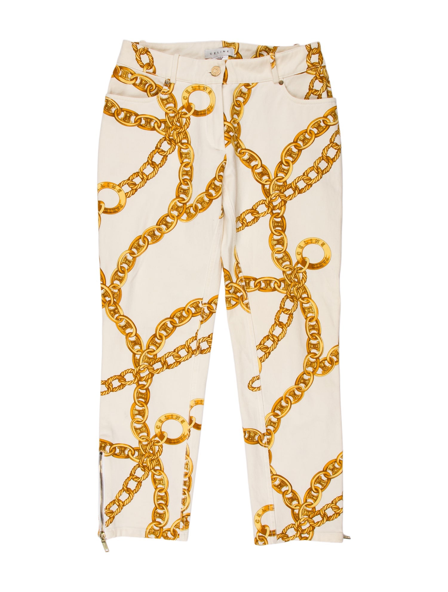 Celine Vintage Straight Leg Pants