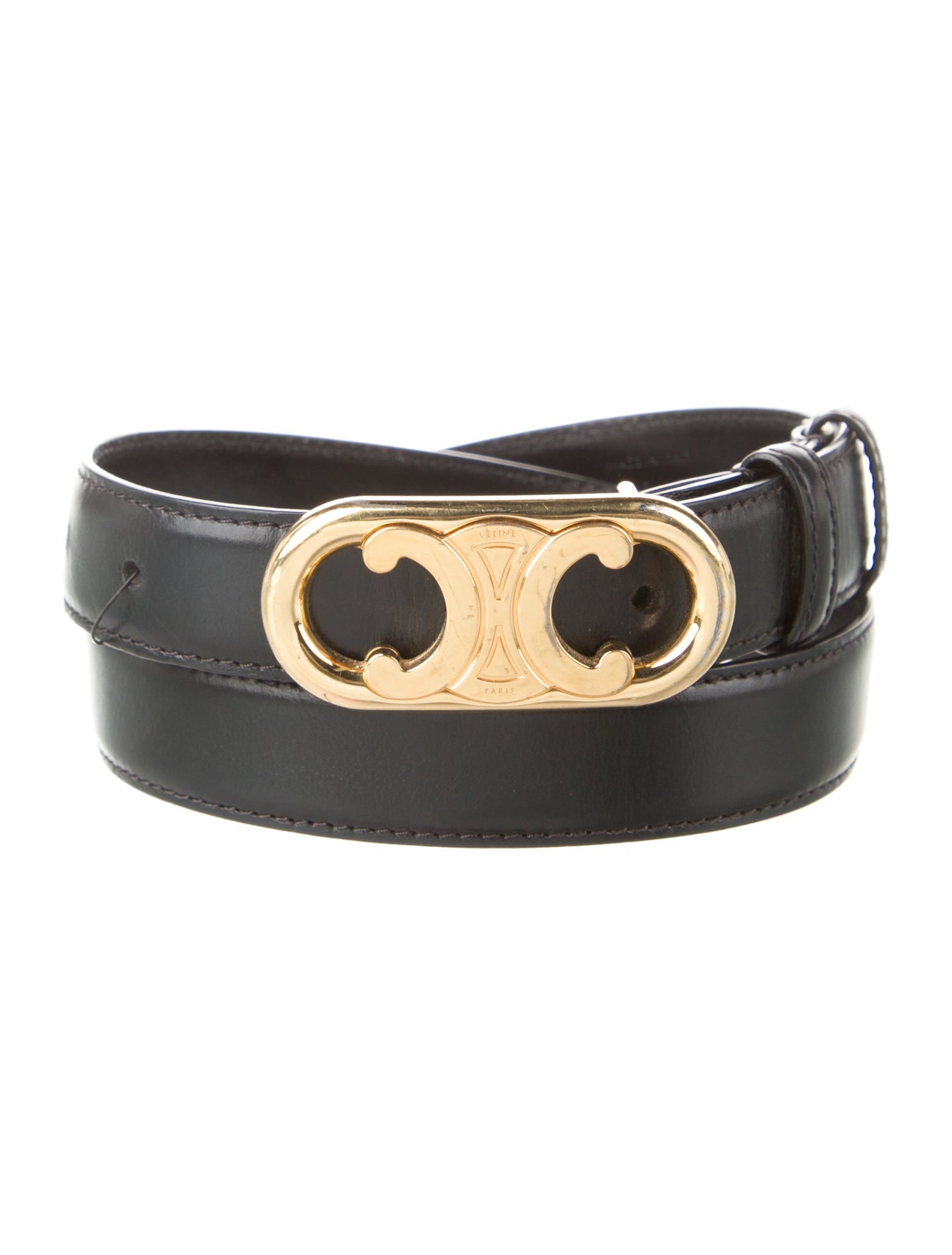 Celine Skinny Leather Belt Kit