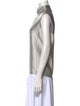 Celine Turtleneck Sleeveless Top