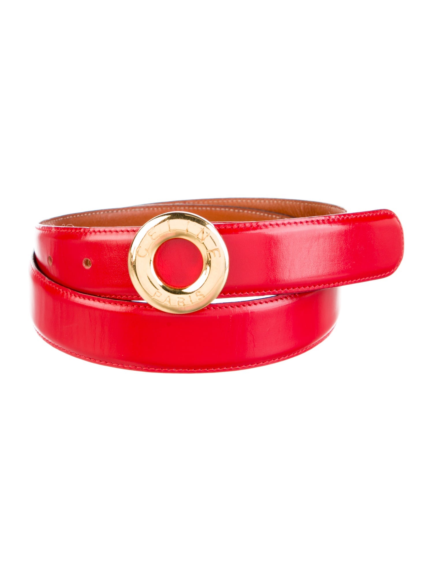 Celine Vintage Leather Belt