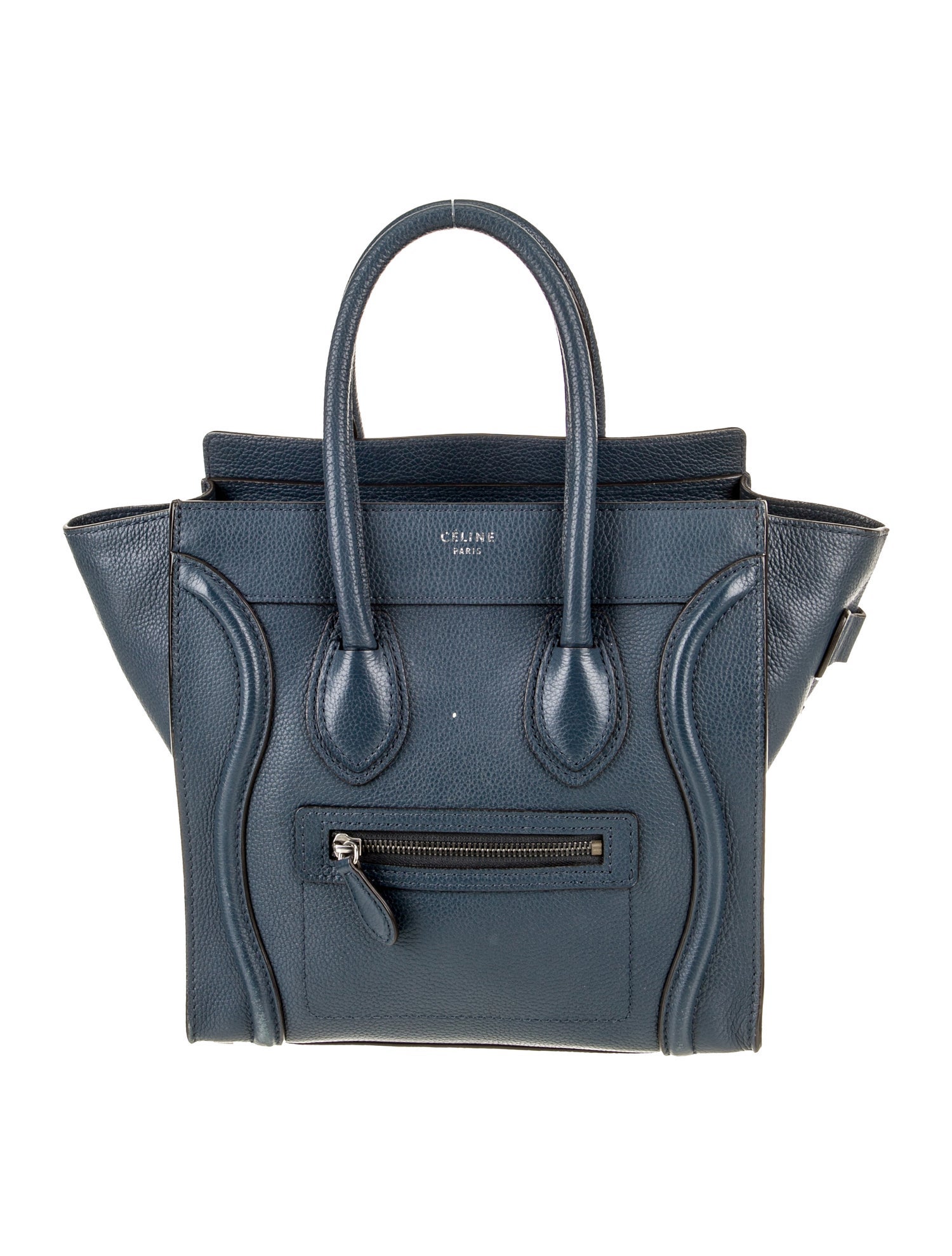 Celine Leather Luggage Medium