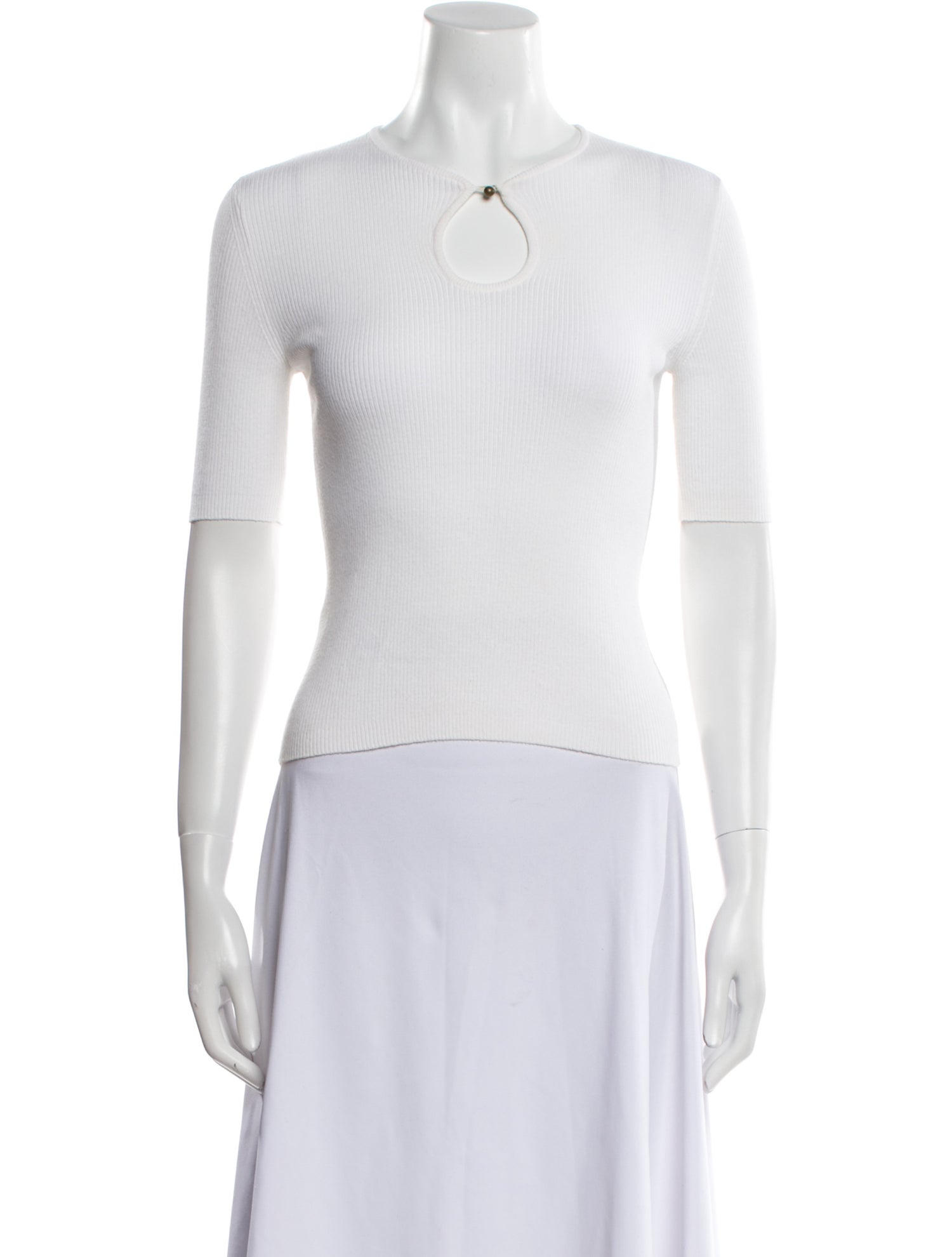 Celine Vintage Crew Neck Polo