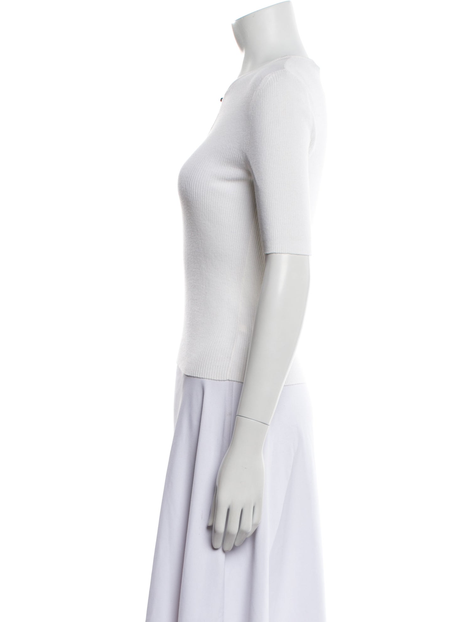 Celine Vintage Crew Neck Polo