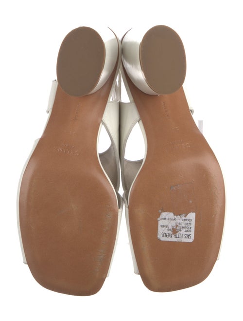 Celine Leather Slingback Sandals
