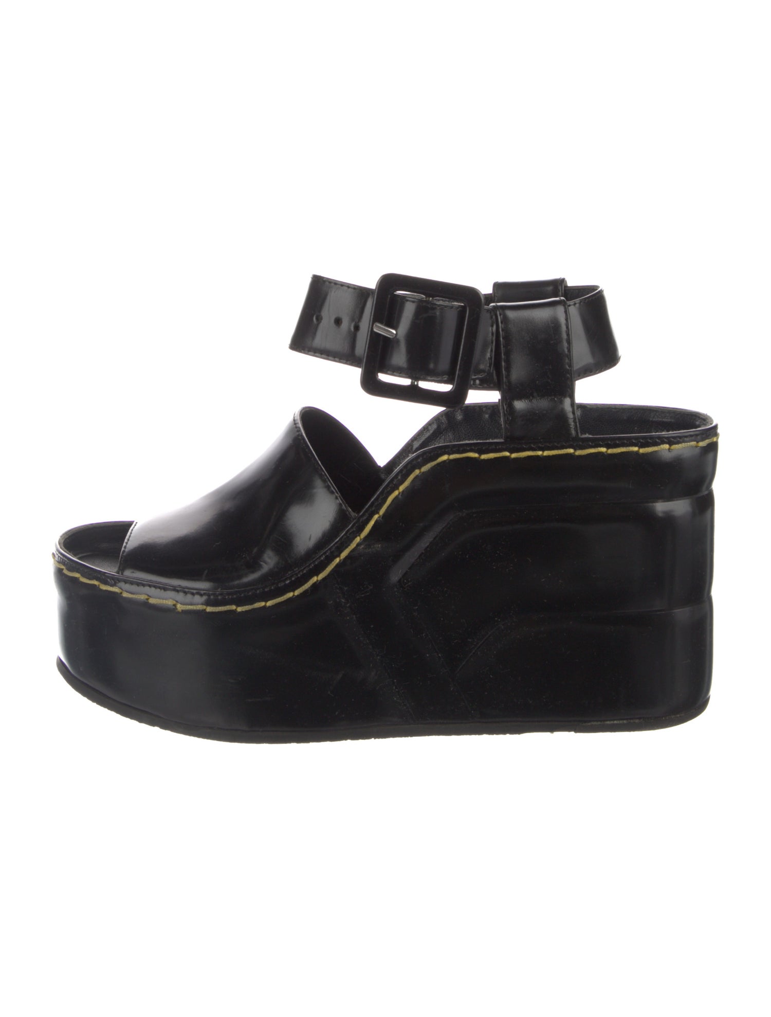 Celine Patent Leather Sandals