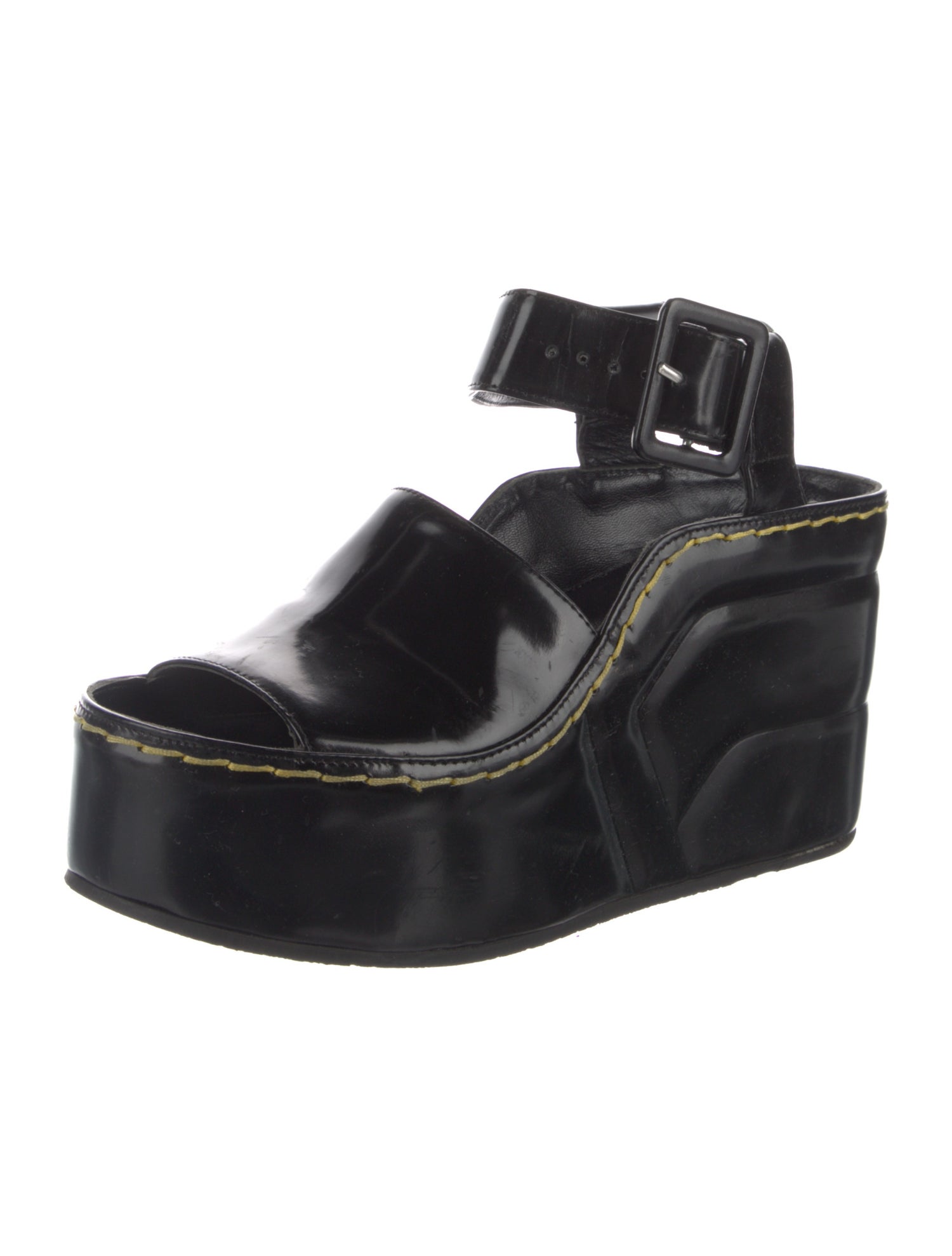 Celine Patent Leather Sandals