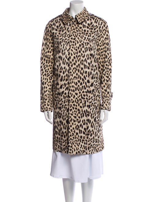 Celine Animal Print Coat