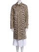 Celine Animal Print Coat