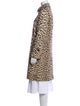 Celine Animal Print Coat