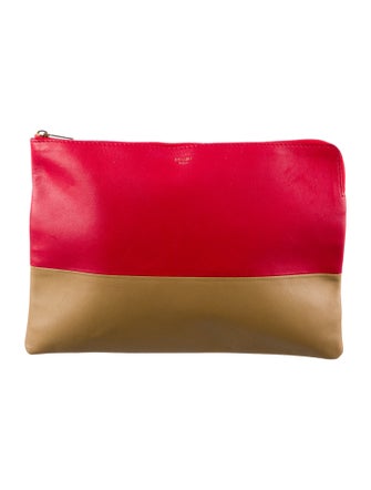 Celine Leather Cosmetic Bag