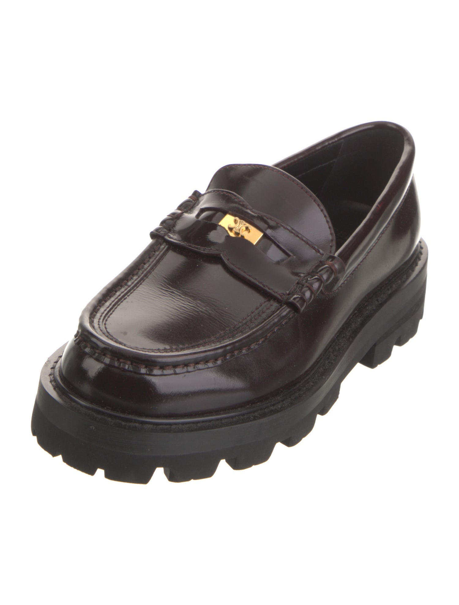 Celine Patent Leather Loafers