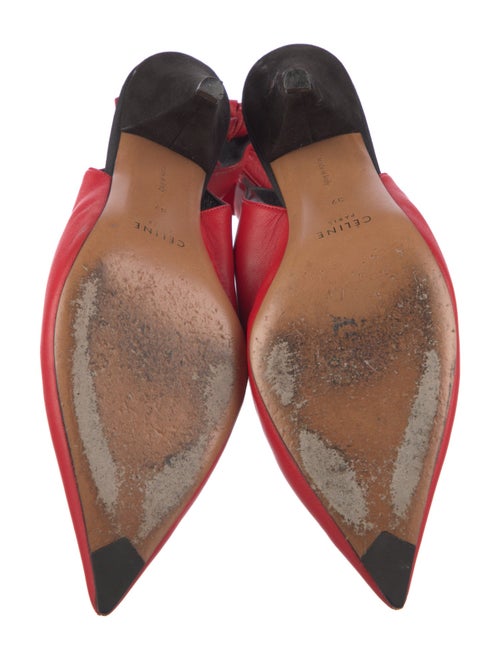 Celine Leather Slingback Pumps