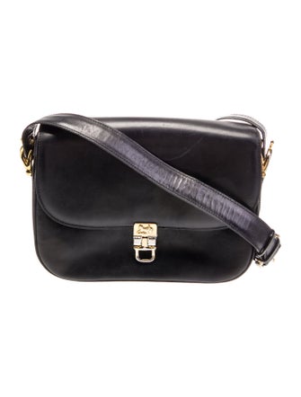 Celine Leather Horse Carriage shoulder bag
