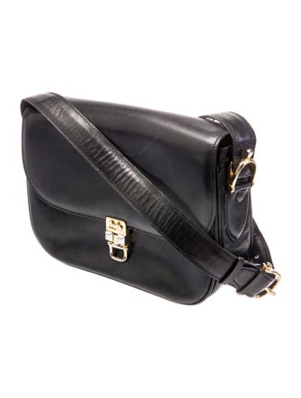 Celine Leather Horse Carriage shoulder bag