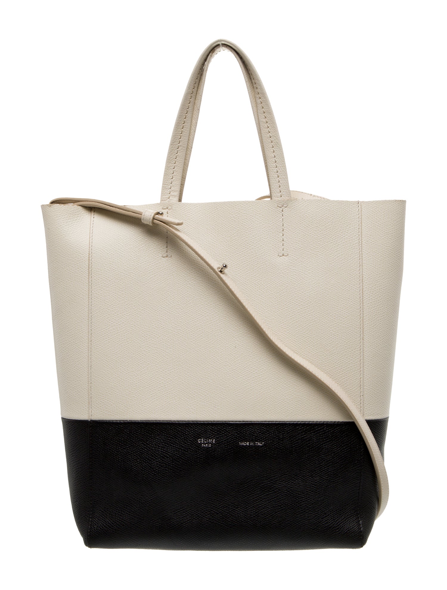 Celine Leather Vertical Cabas