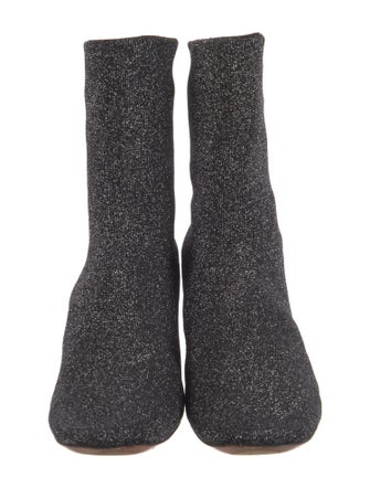 Celine Patterned Sock Boots