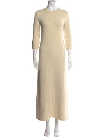 Celine Wool Long Dress