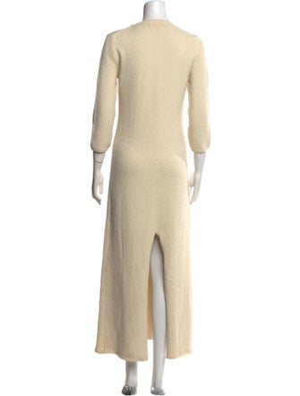 Celine Wool Long Dress